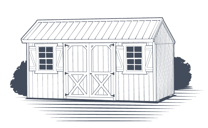 Shed Styles - Liberty Sheds Made in SC. Built for Life.